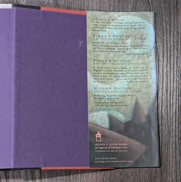 Harry Potter and the Goblet of Fire First American Edition First Printing - Picture 3 of 10